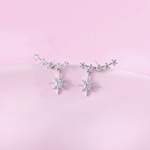 Load image into Gallery viewer, Bright Star Silver Earrings
