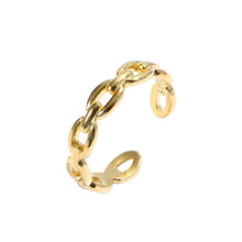 Load image into Gallery viewer, Gold Chain Ring
