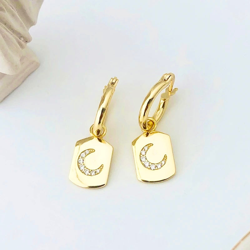 Lua Gold Earrings